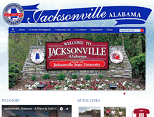 Tablet Screenshot of jacksonville-al.org